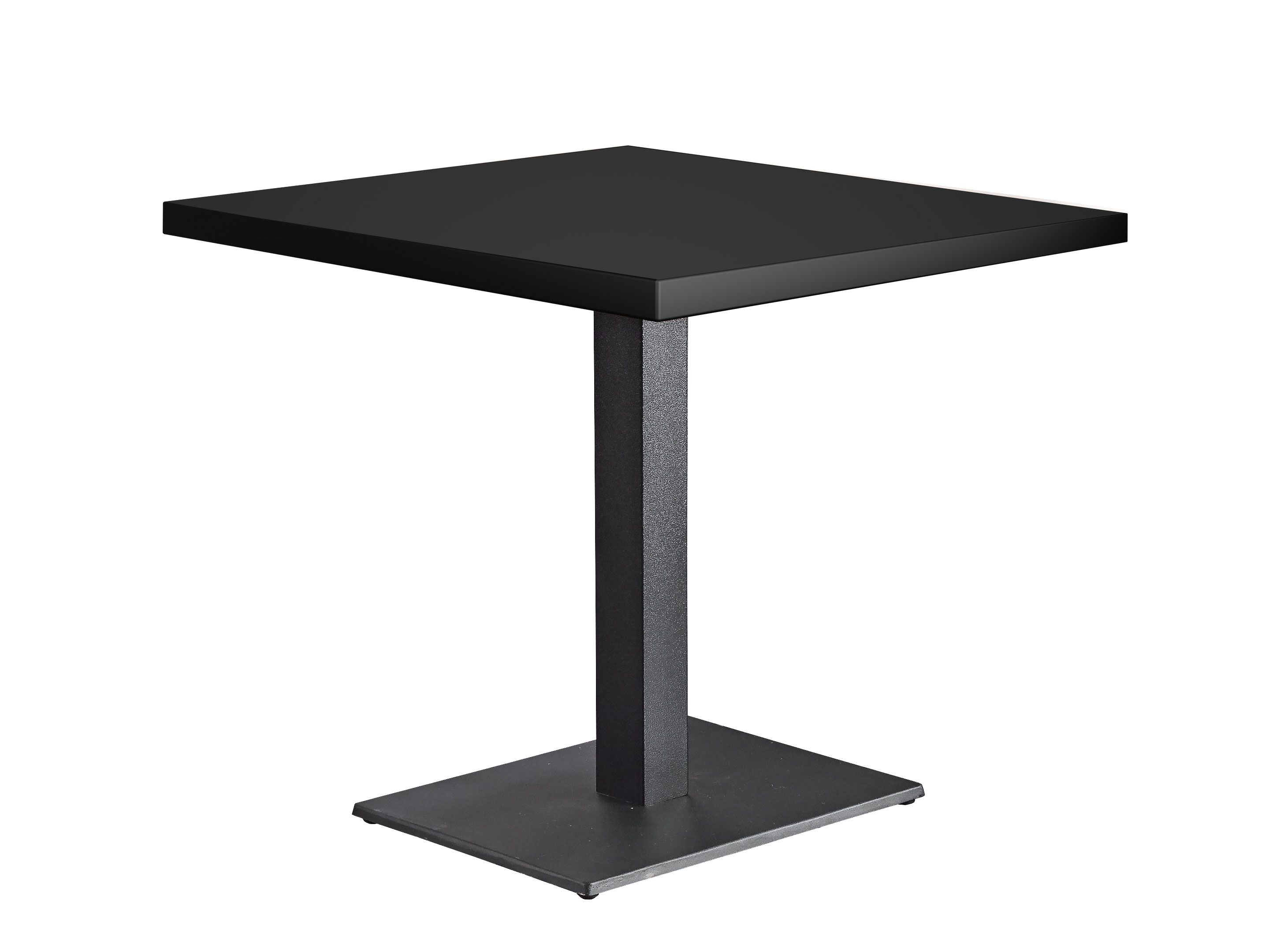 Tischkombination Quadratisch Schwarz 38mm